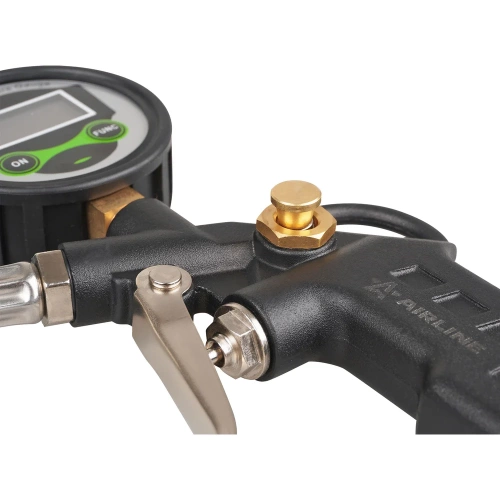 Пистолет для накачки шин с цифровым манометром Airline12 АТМ ATBU042 фото 7 Пистолет для накачки шин с цифровым манометром Airline12 АТМ ATBU042 фото 7