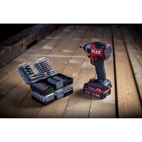 Аккумуляторный ударный винтоверт FLEX ID 1/4 18.0-EC HD/5.0 Set 520771 фото 11