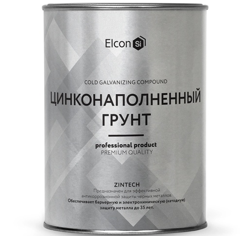 Грунт-эмаль цинконаполненная Elcon Zintech 1 кг Грунт-эмаль цинконаполненная Elcon Zintech 1 кг