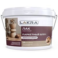 Лак паркетный Лакра ВЛП-1 глянцевый 2,5 кг