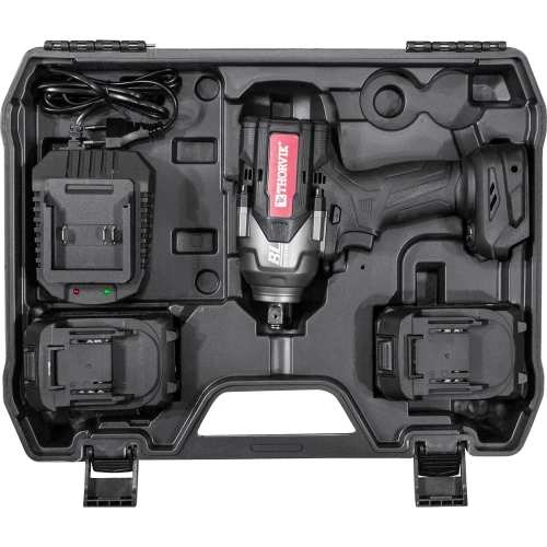 Ударный аккумуляторный бесщеточный гайковерт THORVIK BBIW121080 1/2DR, 21В, 1080 Нм 053653 фото 5 Ударный аккумуляторный бесщеточный гайковерт THORVIK BBIW121080 1/2DR, 21В, 1080 Нм 053653 фото 5