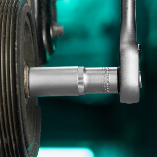 Головка торцевая удлиненная, 19 мм, шестигранная, CrV, под квадрат 1/2 Stels фото 9