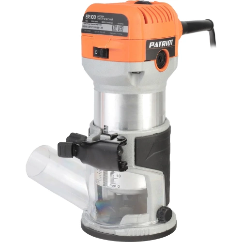 Фрезер электрический Patriot ER 100, 710 Вт, цанги 6/8 мм 150300100 Фрезер электрический Patriot ER 100, 710 Вт, цанги 6/8 мм 150300100