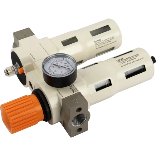 Блок подготовки воздуха WIEDERKRAFT 3/4, 16 бар с влагоотделителем 5 мк, лубрикатором и регулятором давления WDK-70160FA фото 3 Блок подготовки воздуха WIEDERKRAFT 3/4, 16 бар с влагоотделителем 5 мк, лубрикатором и регулятором давления WDK-70160FA фото 3