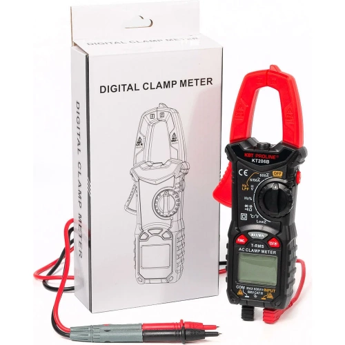 Цифровые токовые клещи КВТ KT 206B PROLINE 79130 фото 5 Цифровые токовые клещи КВТ KT 206B PROLINE 79130 фото 5