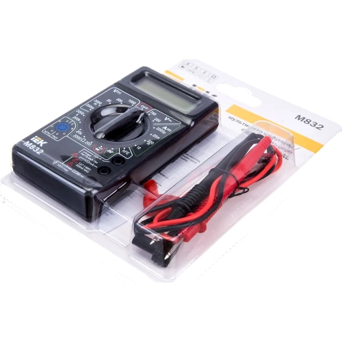 Цифровой мультиметр IEK Universal M832 7327705 TMD-2S-832 фото 9 Цифровой мультиметр IEK Universal M832 7327705 TMD-2S-832 фото 9