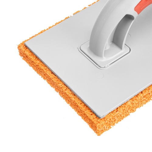 Терка пластмассовая, гидрорезиновое покрытие 18 мм, 270 x 130 мм, двухкомпонентная ручка Matrix фото 5 Терка пластмассовая, гидрорезиновое покрытие 18 мм, 270 x 130 мм, двухкомпонентная ручка Matrix фото 5