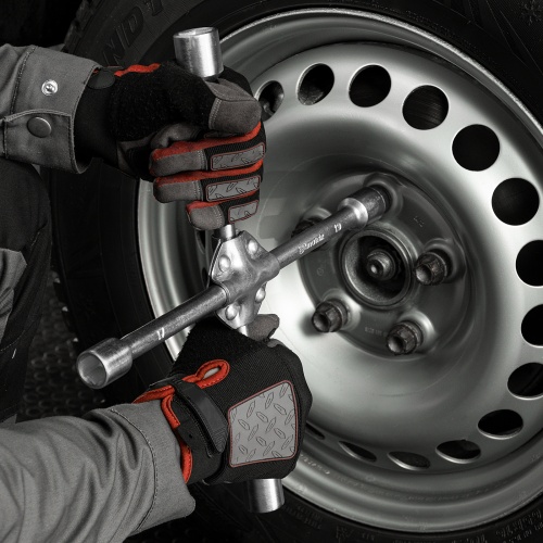 Ключ-крест баллонный, 17 х 19 х 21 х 22 мм, усиленный, толщина 16 мм Matrix Professional фото 7