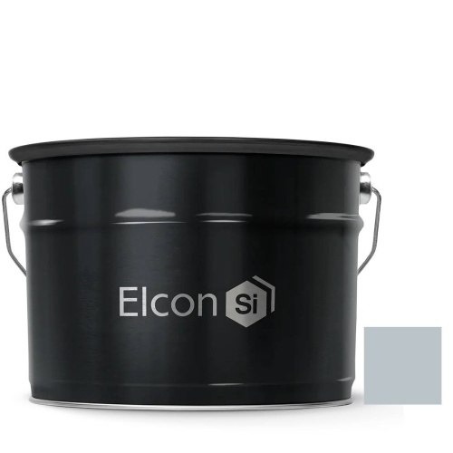 Эмаль термостойкая Elcon Max Therm 700 градусов серебристая 10 кг