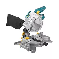 Пила торцовочная FIT 1400 Вт, 4500 об/мин, 210/30 мм, 6,5 кг, рез. накл., б/с щеток, блок шпинделя, коробка 80415