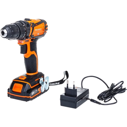 Аккумуляторная дрель-шуруповерт PATRIOT BR 183UES 180201483 фото 6