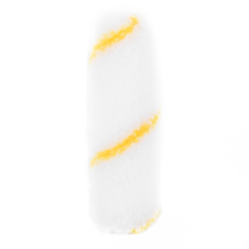 Мини-валик сменный для среднегладких поверхностей синтетический, 110 мм, ворс 12 мм, D 16 мм, D ручки 6 мм, полиакрил MTX фото 3