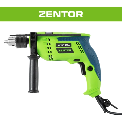 Дрель ударная электрическая Zentor 680 Вт ZT180 фото 3