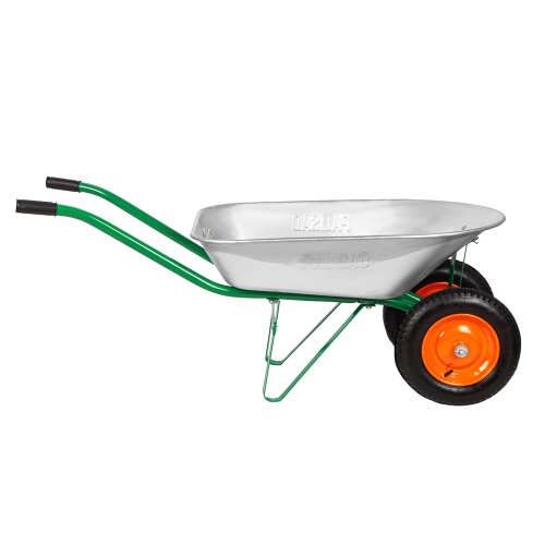 Тачка садовая, два колеса, грузоподъемность 170 кг, объем 78 л Palisad фото 6