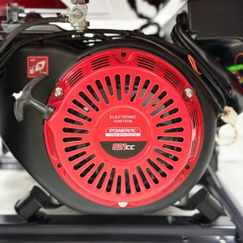Генератор бензиновый трёхфазный POWERAC (11 кВт, 220В/380В 18л.с., АВТОЗАПУСК) PR13700H2E-3-ATS фото 7