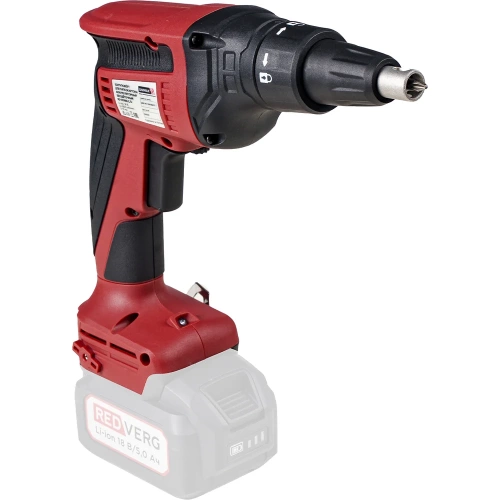 Шуруповерт для гипсокартона аккумуляторный бесщеточный REDVERG RD-DS18BLC/U (без акк, без з/у) 6689104 фото 4 Шуруповерт для гипсокартона аккумуляторный бесщеточный REDVERG RD-DS18BLC/U (без акк, без з/у) 6689104 фото 4