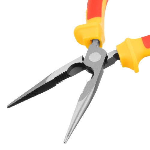 Длинногубцы прямые Insulated, 200 мм, двухкомпонентные рукоятки Matrix Professional фото 3