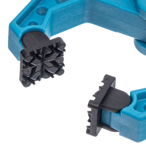 Струбцина клещеобразная 1-1/2, пластиковый корпус, храповой механизм жесткой фиксации, 38 мм Gross фото 6