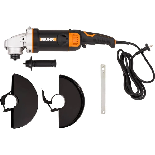 Угловая шлифовальная машина WORX 2350 Вт, 230 мм, коробка WX709 фото 6