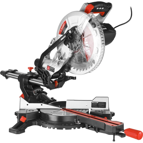 Торцовочная пила с протяжкой Зубр МАСТЕР 255 ЗПТ-255-1800 ПЛ фото 7