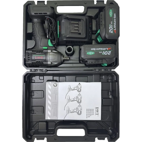 Бесщеточный аккумуляторный ударный гайковерт DWT ABWP-20 HDN-4C2 BMC фото 9 Бесщеточный аккумуляторный ударный гайковерт DWT ABWP-20 HDN-4C2 BMC фото 9