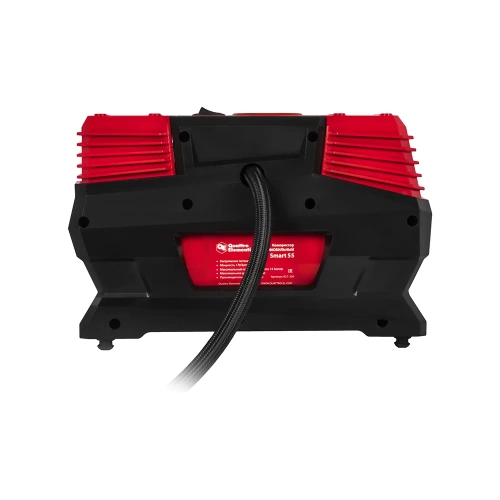 Компрессор автомобильный QUATTRO ELEMENTI Smart 55 (12 Вольт, 170 Вт, 10 бар, 55 л/мин, фонарь, сумка) 921-206 фото 3 Компрессор автомобильный QUATTRO ELEMENTI Smart 55 (12 Вольт, 170 Вт, 10 бар, 55 л/мин, фонарь, сумка) 921-206 фото 3