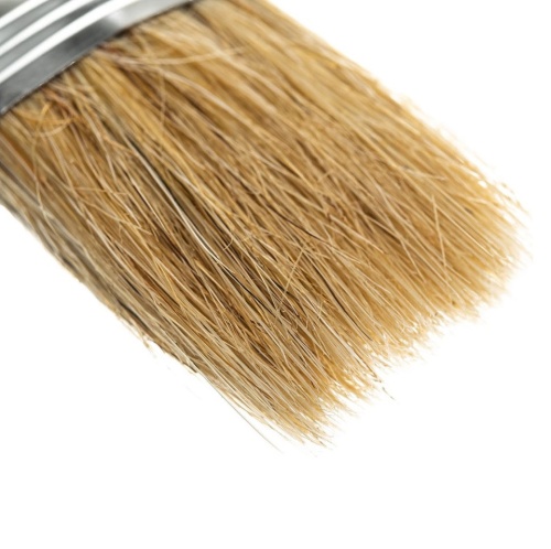 Набор кистей Biber 31401 флейцевые натуральная щетина 3 шт фото 3