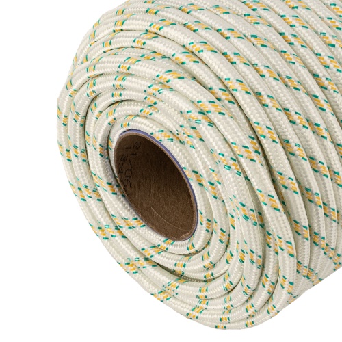 Фал плетеный капроновый с сердечником, 10 мм, L 100 м, 24-прядный, Сибртех фото 4