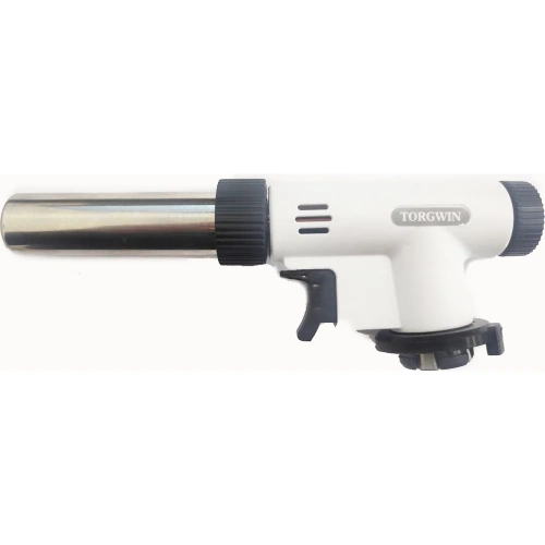 Газовая горелка на цанговый баллончик TORGWIN с пьезоподжигом, универсальная, с регулировкой T894857 Газовая горелка на цанговый баллончик TORGWIN с пьезоподжигом, универсальная, с регулировкой T894857