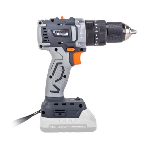 Аккумуляторная ударная дрель-шуруповерт FTL PSR-XI 20V EVO, бесщеточный двигатель, 60 Нм, 20 В, клипса на ремень, боковая ручка, без АКБ, без ЗУ, цв. коробка 8050 фото 4 Аккумуляторная ударная дрель-шуруповерт FTL PSR-XI 20V EVO, бесщеточный двигатель, 60 Нм, 20 В, клипса на ремень, боковая ручка, без АКБ, без ЗУ, цв. коробка 8050 фото 4