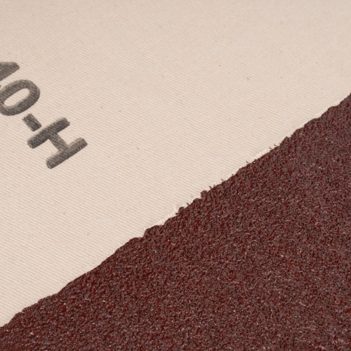 Шкурка на тканевой основе, KK18X W, зернистость 40Н(Р 40) бобина 200мм х 20 м, водостойкая, "БАЗ" фото 5