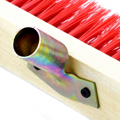 Щетка строительная 400 мм, 5 рядов, жесткая щетина, железная тулейка, без черенка Сибртех фото 4 Щетка строительная 400 мм, 5 рядов, жесткая щетина, железная тулейка, без черенка Сибртех фото 4