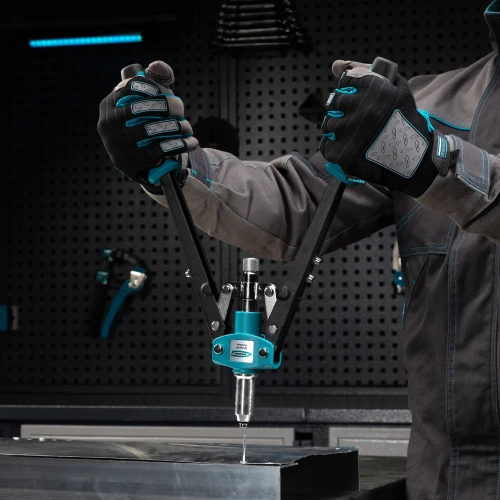 Двуручный заклепочник 420мм 2.4-3.2-4.0-4.8 GROSS 40407 фото 7 Двуручный заклепочник 420мм 2.4-3.2-4.0-4.8 GROSS 40407 фото 7