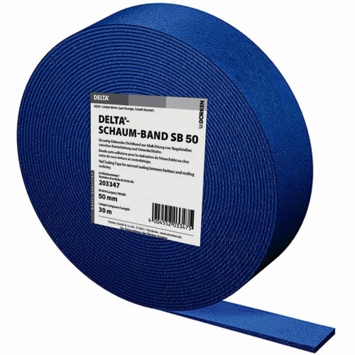 Лента уплотнительная Delta Schaum Band SB 60 для контробрешетки 60 мм 30 м Лента уплотнительная Delta Schaum Band SB 60 для контробрешетки 60 мм 30 м