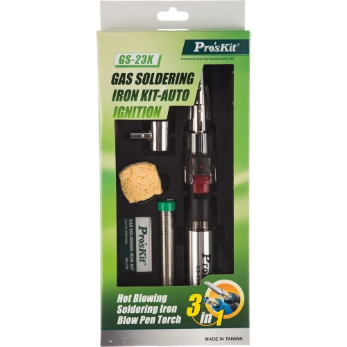 Газовый паяльник 3 в 1 Pro'sKit GS-23K С00037320 фото 5