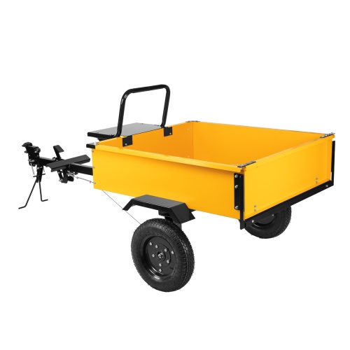 Прицеп для мотоблока TT-500, оцинк., груз. 500 кг, рег. сцепка, колеса 4.00-10, в упаковке Denzel фото 3 Прицеп для мотоблока TT-500, оцинк., груз. 500 кг, рег. сцепка, колеса 4.00-10, в упаковке Denzel фото 3