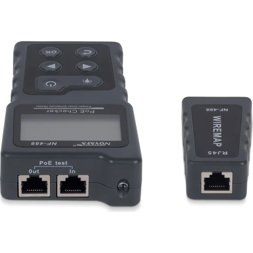 Тестер для витой пары + PoE Cabeus HT-488-PoE фото 4