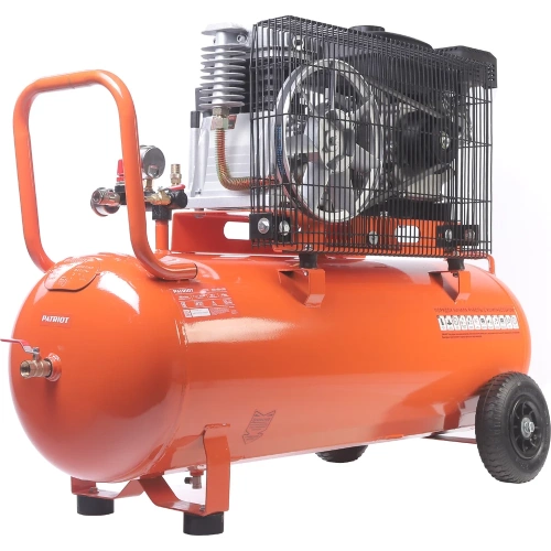Компрессор бензиновый Patriot KGA 450 L100 - 450 л/мин, 10 бар, 100 л, 7 лс, быстросъем и «елочка» с вентилем 525102410 фото 9