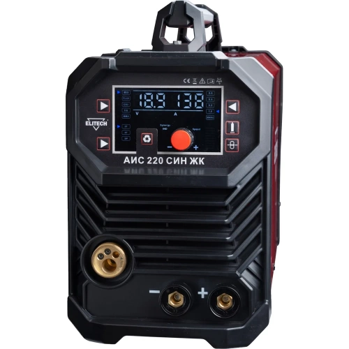 Сварочный инвертор Elitech MIG/MAG АИС 220 СИН ЖК 204750 фото 3