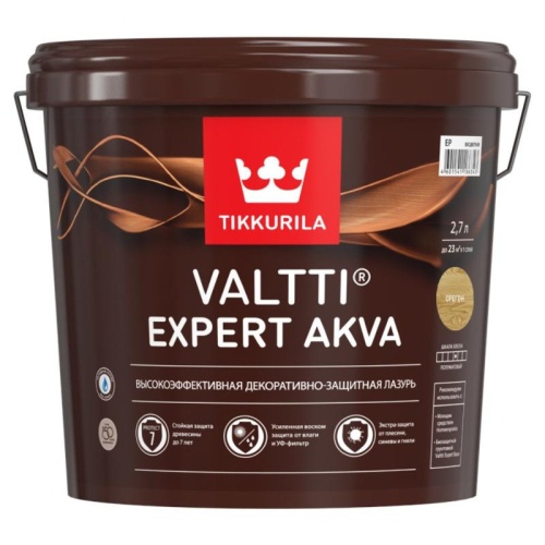 Антисептик Tikkurila Valtti Expert Akva EP 2,7 л Антисептик Tikkurila Valtti Expert Akva EP 2,7 л