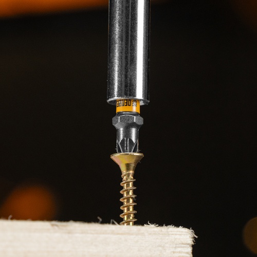 Бита PZ2х25, сталь S2, шестигранный профиль, 10 шт. Е 6,3 Denzel фото 9