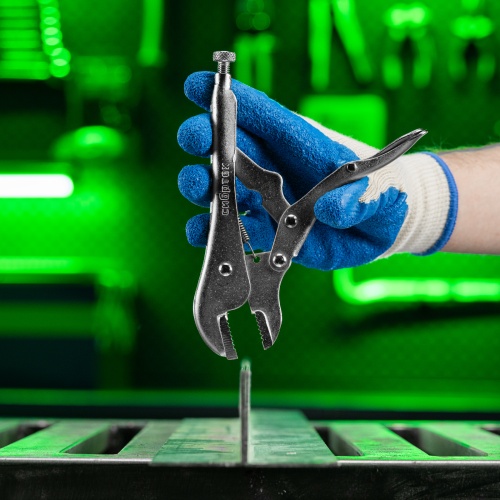 Зажим ручной, усиленный, плоский захват, 180 мм Сибртех фото 10