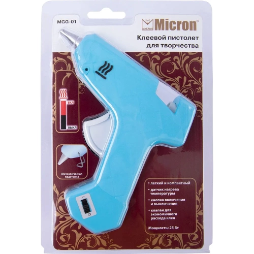 Клеевой пистолет для творчества Micron MGG-01 d 7.2 мм 664936 фото 4 Клеевой пистолет для творчества Micron MGG-01 d 7.2 мм 664936 фото 4