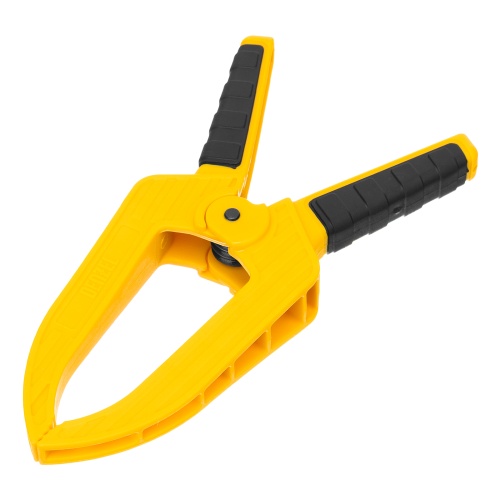 Струбцина клещеобразная, удлиненная 50 х 80 мм двухкомпонентные рукоятки Denzel Струбцина клещеобразная, удлиненная 50 х 80 мм двухкомпонентные рукоятки Denzel