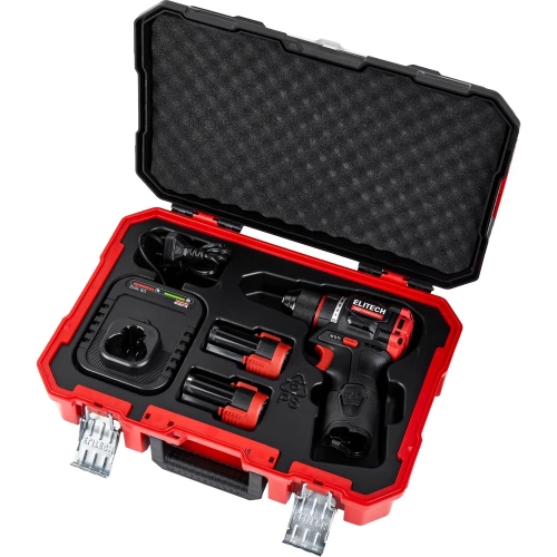 Дрель аккумуляторная Elitech CD 12L2 (12В, 2х2Ач, 40Нм, BL) HD 205713 фото 8 Дрель аккумуляторная Elitech CD 12L2 (12В, 2х2Ач, 40Нм, BL) HD 205713 фото 8