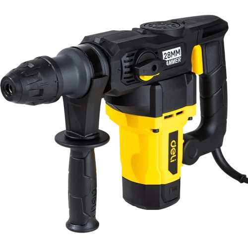 Перфоратор DELI DL-DC28-E1 SDS+, 1050Вт, SDS+, 4300уд/мин, 900об/мин, кейс 103008 Перфоратор DELI DL-DC28-E1 SDS+, 1050Вт, SDS+, 4300уд/мин, 900об/мин, кейс 103008