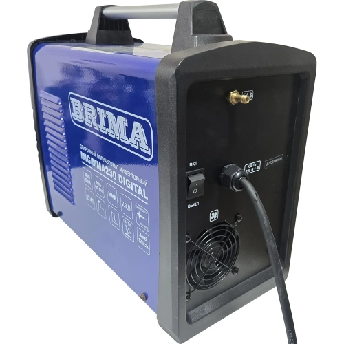 Полуавтомат Brima MIG/MMA-230 220В DIGITAL БП-00000595 фото 9 Полуавтомат Brima MIG/MMA-230 220В DIGITAL БП-00000595 фото 9