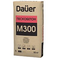 Cухая смесь Dauer М-300 Пескобетон зимняя 50 кг