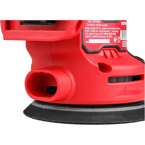 Аккумуляторная эксцентриковая шлифмашина WORTEX COS 1218-1 E ALL1 SOLO 1333435 фото 8 Аккумуляторная эксцентриковая шлифмашина WORTEX COS 1218-1 E ALL1 SOLO 1333435 фото 8