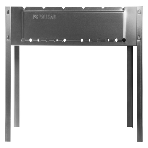 Мангал с ребрами жесткости 500 х 300 х 500 мм, Camping Palisad фото 2